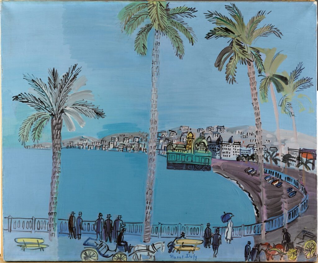 La Baie des Anges, Nice (1926) par Raoul Dufy