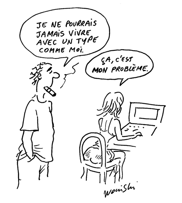 C'est mon problème, dessin de Wolinski