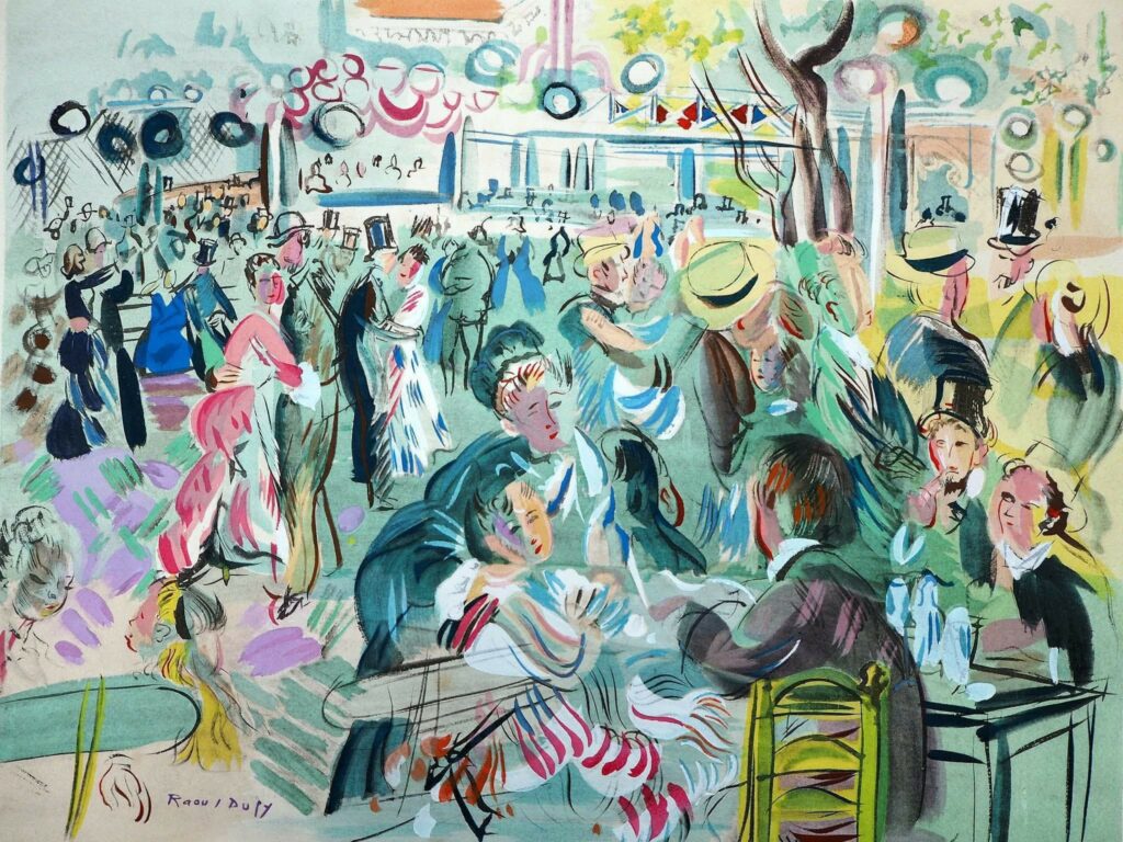 Le Moulin de la galette (1939) de Raoul Dufy