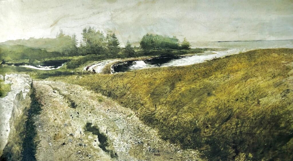 Betsy's Beach par Andrew Wyeth