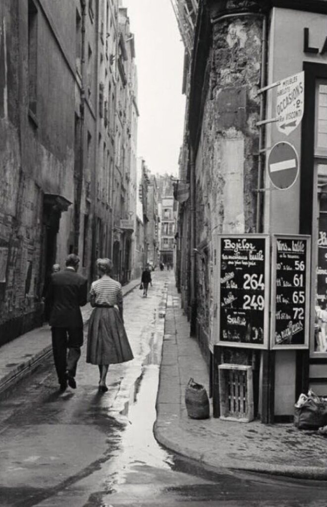 Paris en1950, photo d'Inge Morath