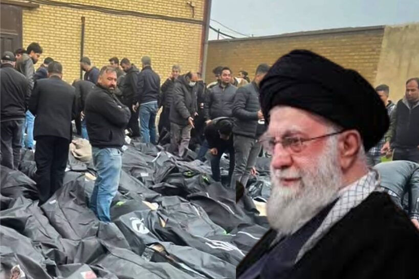 Illustration des massacres en Iran