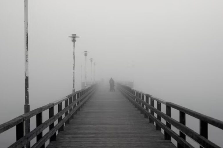 Illustration du peu de visibilité