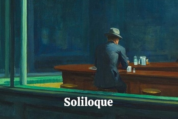 Illustration d'un homme solitaire