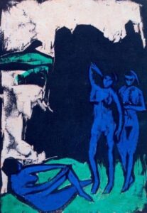 Trois baigneuses d'Ernst Ludwig Kirchner