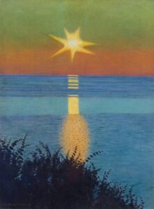 Soleil étoilé par Félix Vallotton