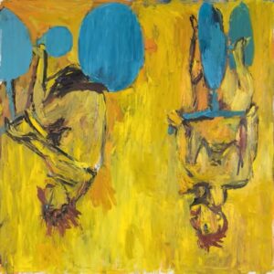 Les Filles d'Olmo II de Georg Baselitz