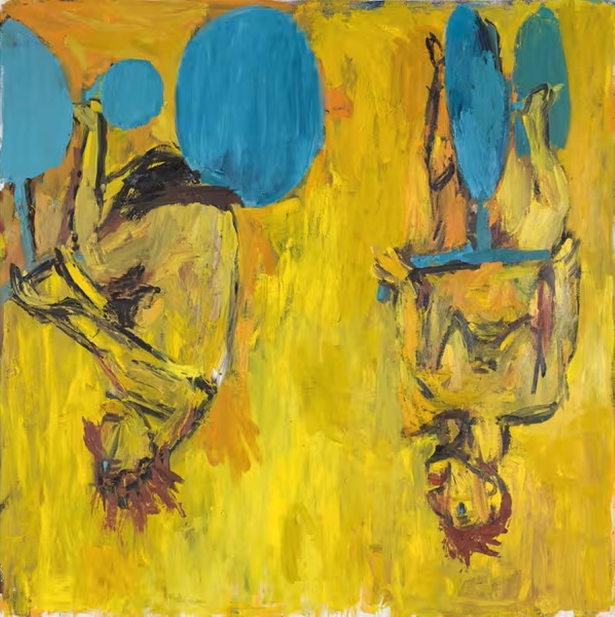 Les Filles d'Olmo II de Georg Baselitz
