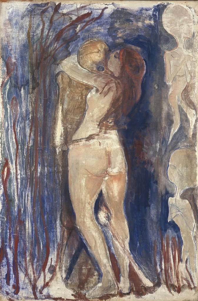 Vie et mort par Edvard Munch en 1894