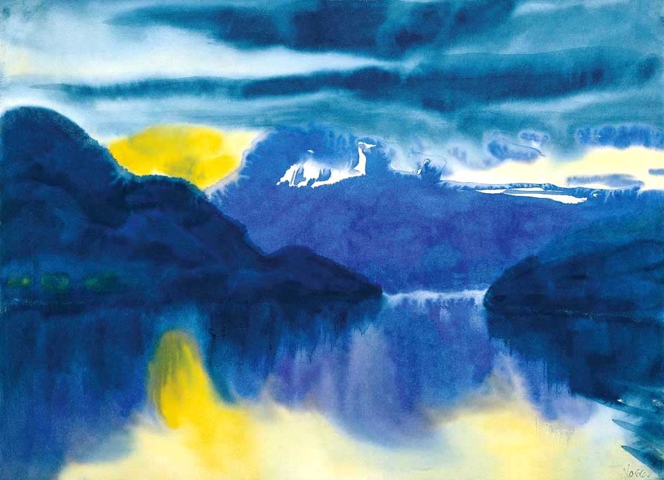 Aquarelle d'Emil Nolde