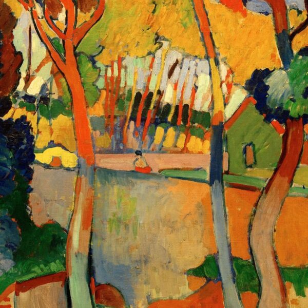 Trois arbres, L'Estaque par André Derain
