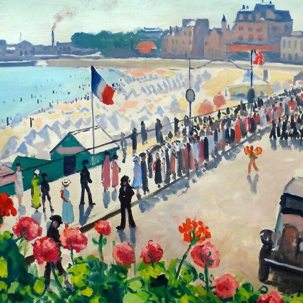 Fête aux Sables d'Olonne par Albert Marquet