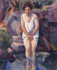 Cassis, le bain par Henri Manguin