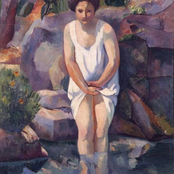 Cassis, le bain par Henri Manguin