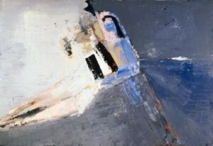 Figure accoudée de Nicolas de Staël
