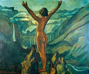 Nu dans un paysage par Picabia