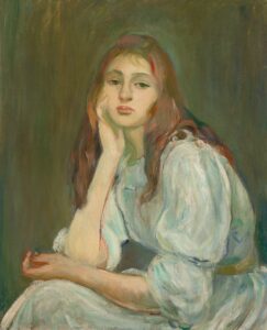 Julie rêveuse de Berthe Morisot