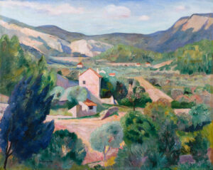 La Plaine, Cassis-sur-Mer par Henri Manguin