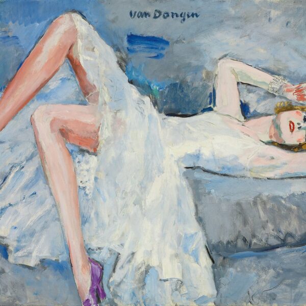 Les escarpins mauves par Kees van Dongen