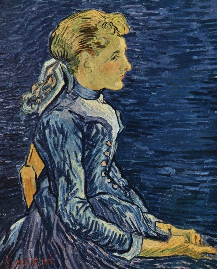 Portrait d'Adeline Ravoux de Vincent van Gogh