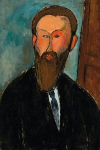 Portrait du photographe Dilewski par Modigliani