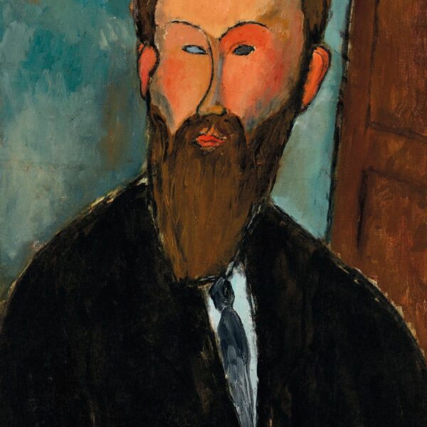 Portrait du photographe Dilewski par Modigliani