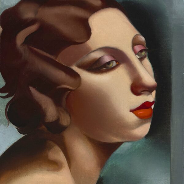 Portrait d'une jeune femme par Tamara de Lempicka