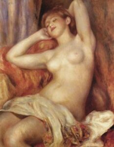 La baigneuse endormie d'Auguste Renoir