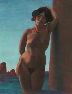 Baigneuse à Red Rock de Félix Vallotton