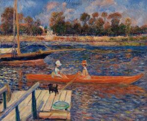 La Seine à Argenteuil par Auguste Renoir
