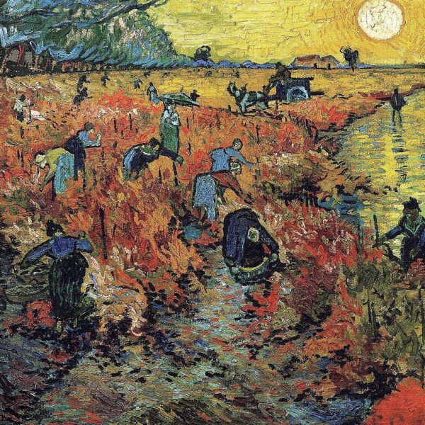 La Vigne rouge par Vincent van Gogh
