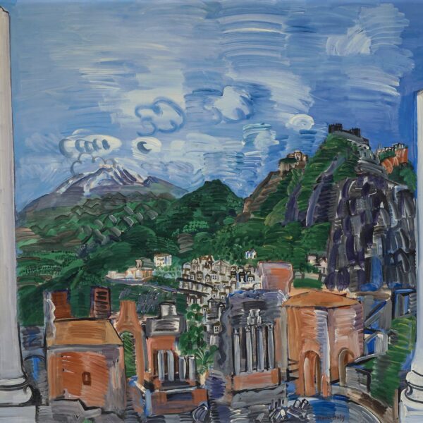 Le théâtre antique de Taormina par Raoul Dufy