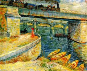 Ponts sur la Seine à Asnières par Vincent Van Gogh