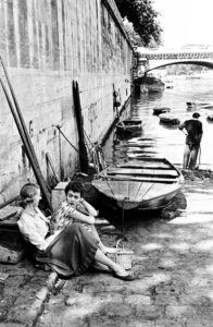Paris en 1954, photo d'Inge Morath