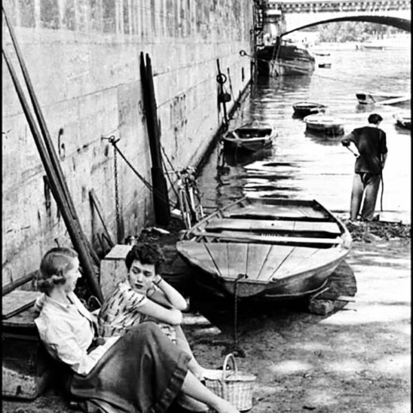 Paris en 1954, photo d'Inge Morath