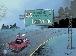 En route vers les midterms 2026, dessin de Chappatte