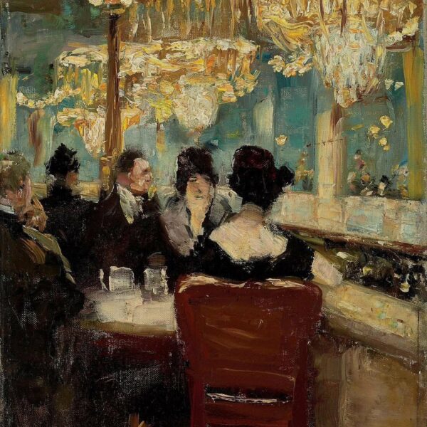 Café Vaterland, Potsdamer Platz, Berlin (1920) - Lesser Ury