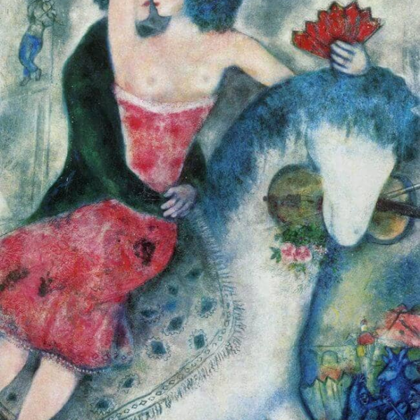 Cavalière par Marc Chagall