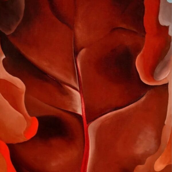 Feuille d'automne II par Georgia O'Keeffe