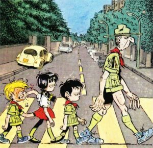 Hamster Jovial à Abbey Road par Gotlib