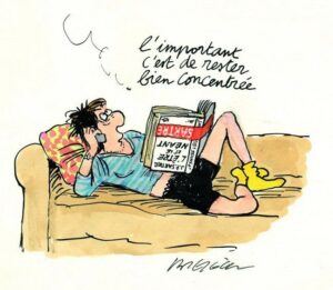 L'Etre et le néant par Claire Bretécher