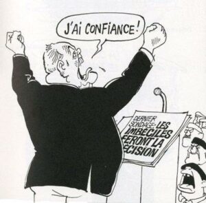JM Le Pen par Cabu