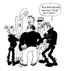 Extrême droite par Cabu