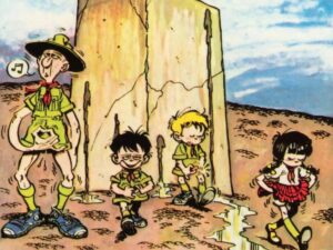 Hamster Jovial et ses louveteaux de Gotlib